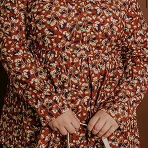 Floral Brown Top Impressions